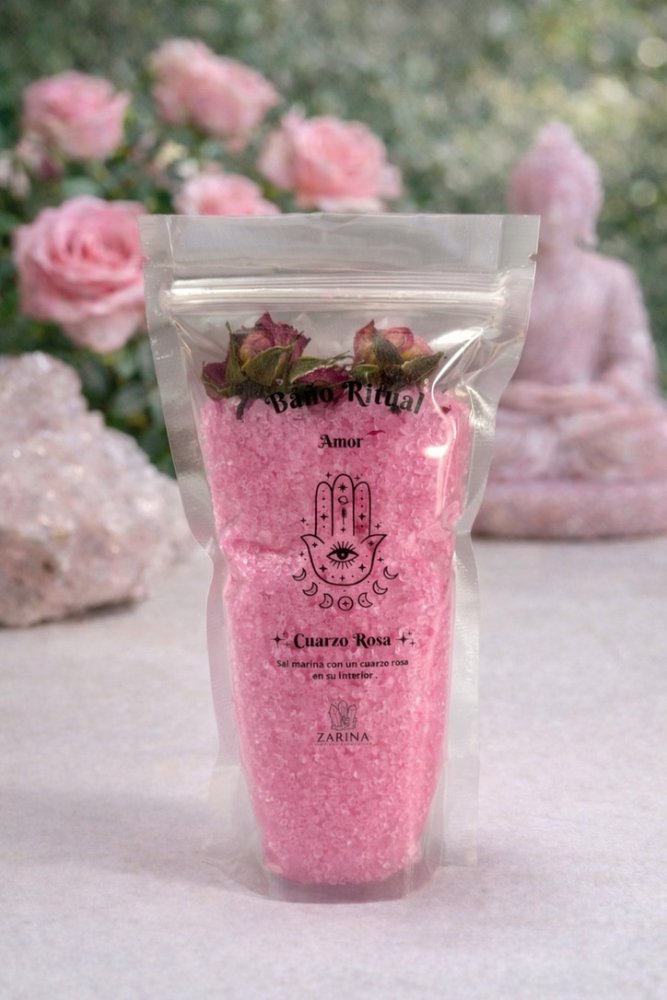 SAL DE CUARZO ROSA
