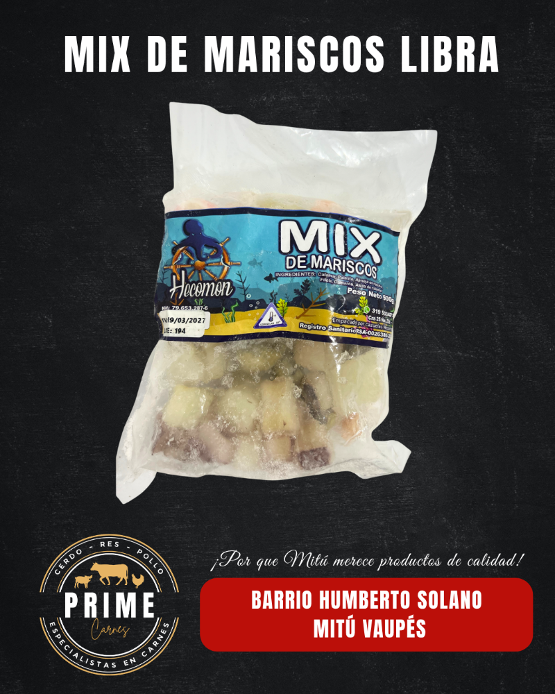 Mix Mariscos x 500 gr