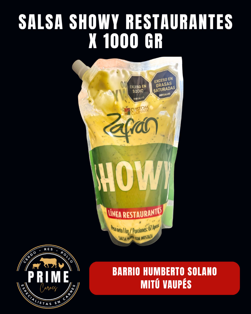 SALSA SHOWY REST X 1000 GR