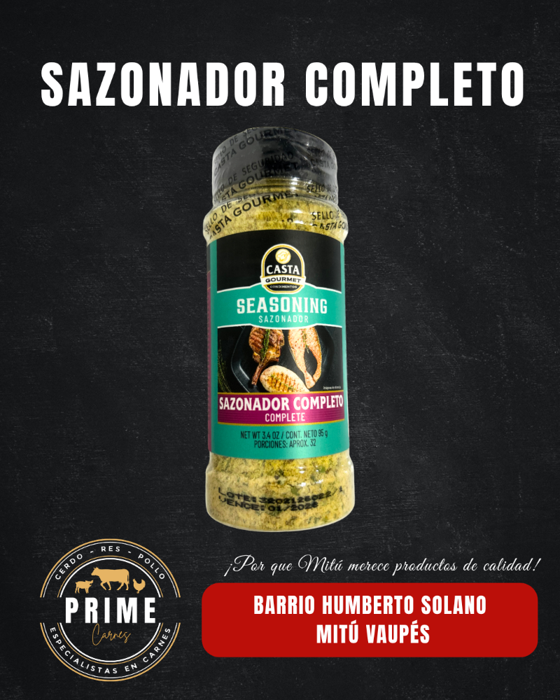 SAZONADOR COMPLETO X 95 GR