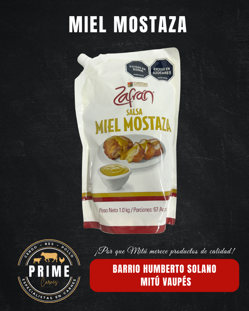 SALSA MIEL MOSTAZA X 1000 GR