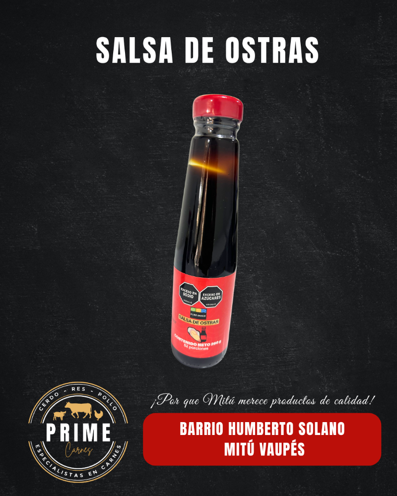 Salsa de ostras x 250 gr