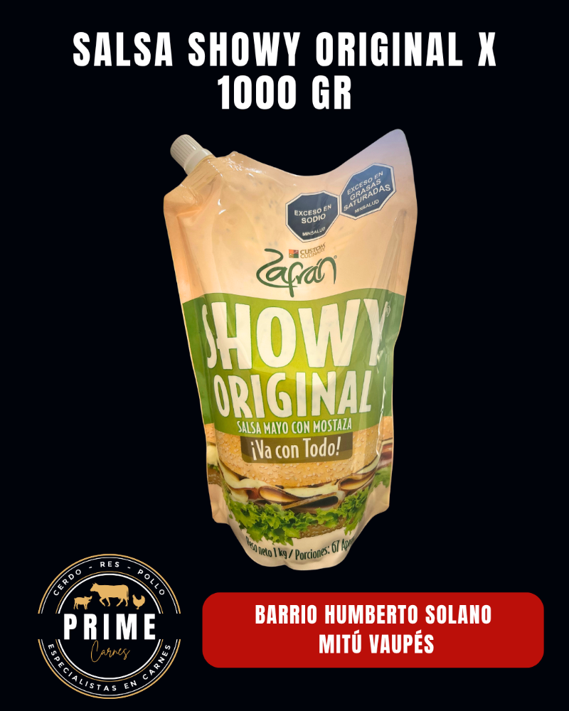 SALSA SHOWY ORIGINAL X 1000 GR