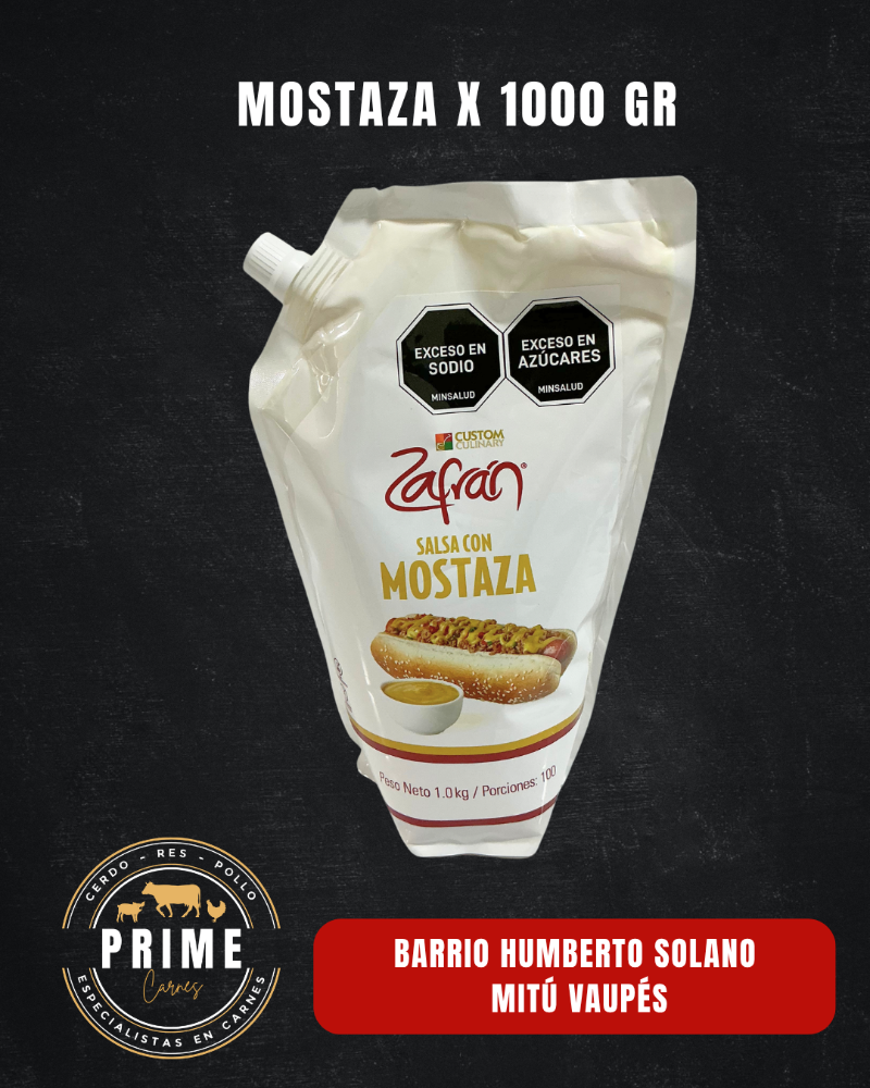 MOSTAZA ZAFRAN X 1000 GR