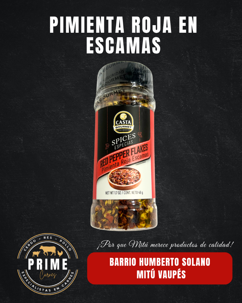 PIMIENTA ROJA ESCAMAS 48 GR