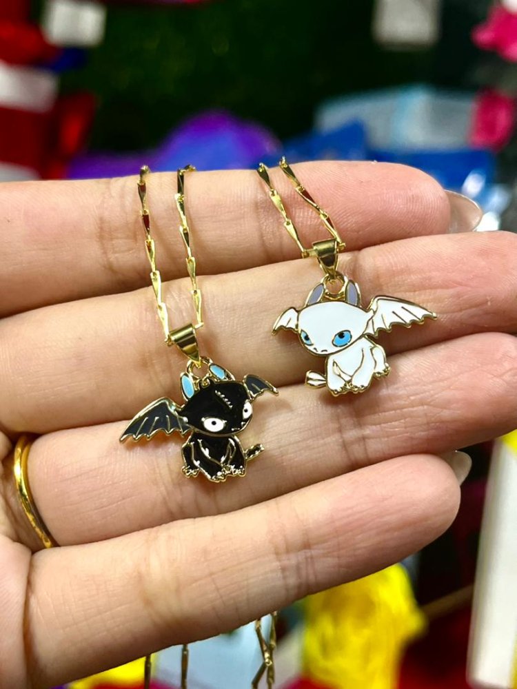 Duo de collares de chimuelo