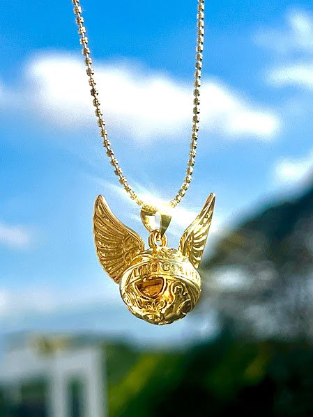 Collar de snitch de harry potter