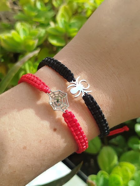 Pulseras duo de spiderman