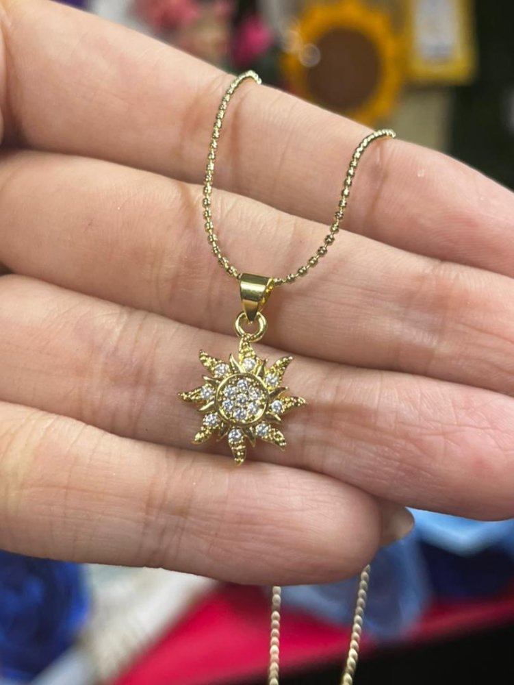 Collar de sol de rapunzel