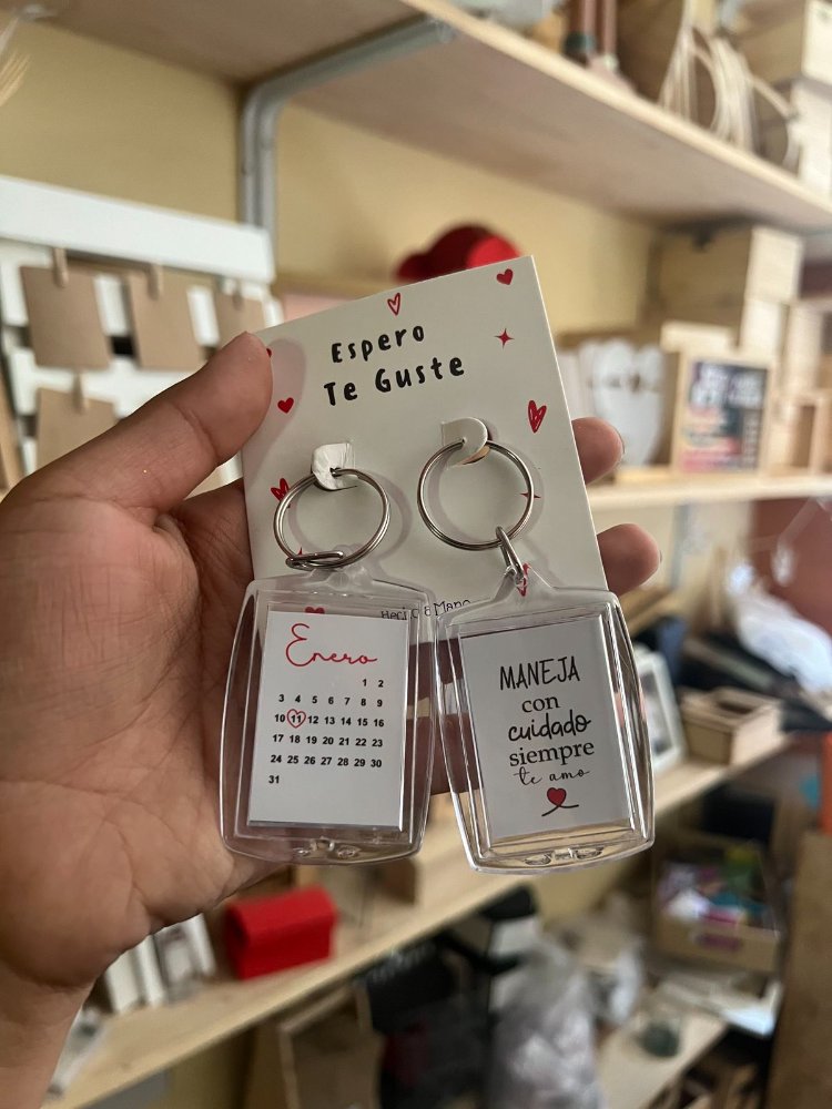 PROMOCIÓN duo de llaveros