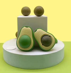 BOLA CATNIP AGUACATE