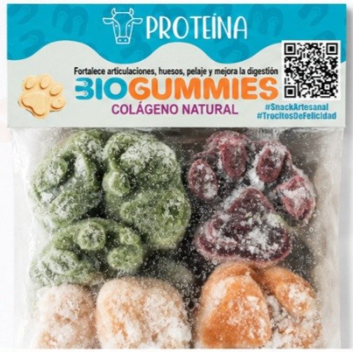 Gummies huellas surtidas (x8 und)