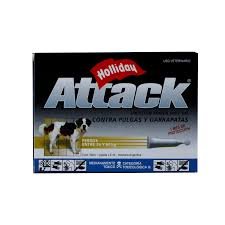Antiparasitario Externo Para Perro Attack (6ml)