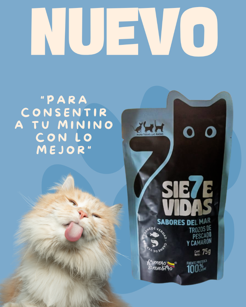 POUCH 7 VIDAS SABORES DEL MAR x 75 gr