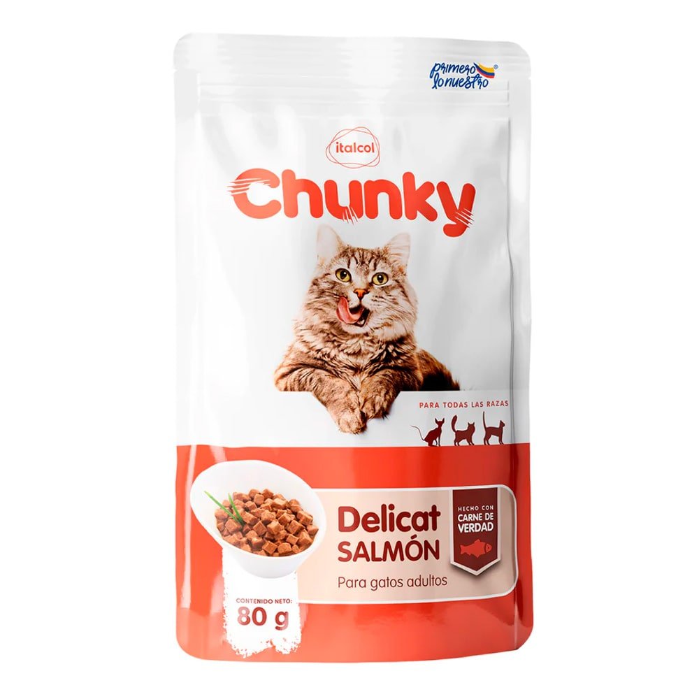 DELICAT TROZOS DE SALMÓN 80g