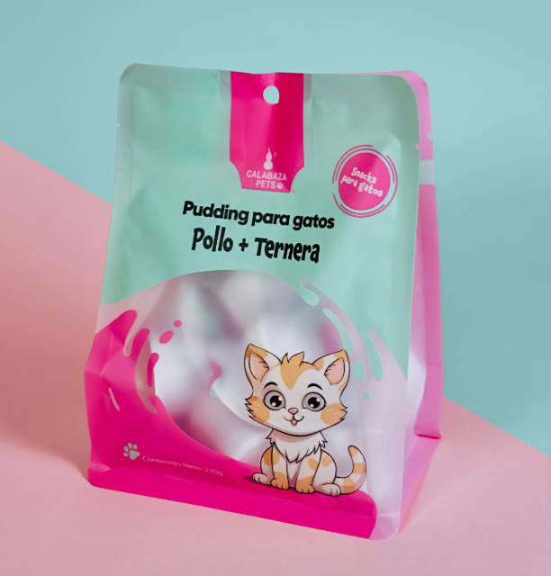 PUDDING GATOS POLLO + TERNERA X 10UND