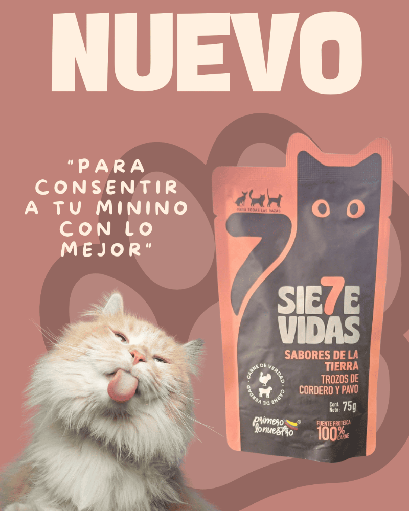POUCH 7 VIDAS SABORES DE LA TIERRA x 75gr