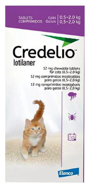 CREDELIO GATOS 0.5 -2 Kg (1 TAB)