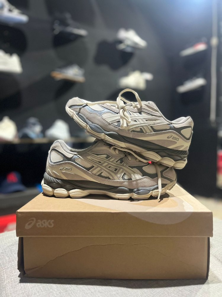 Asics Gel NYC Cream Oyster Grey