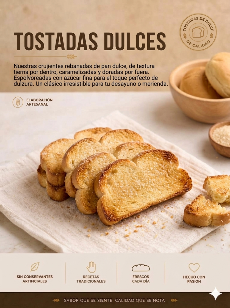 *Tostadas dulces