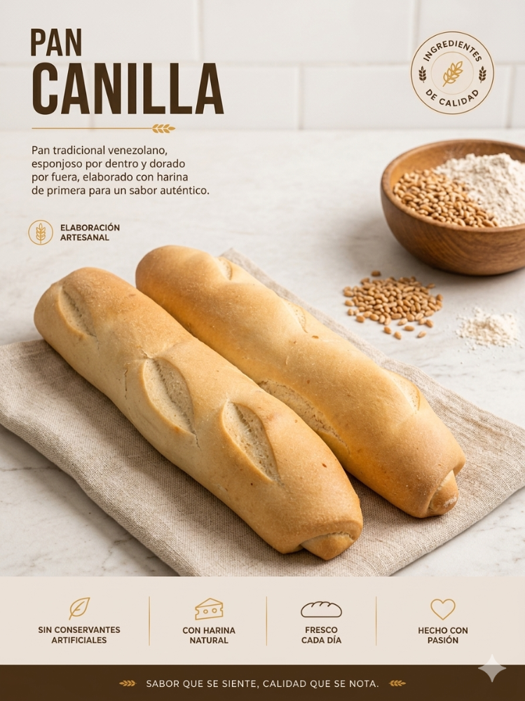 *Pan Canilla x 2