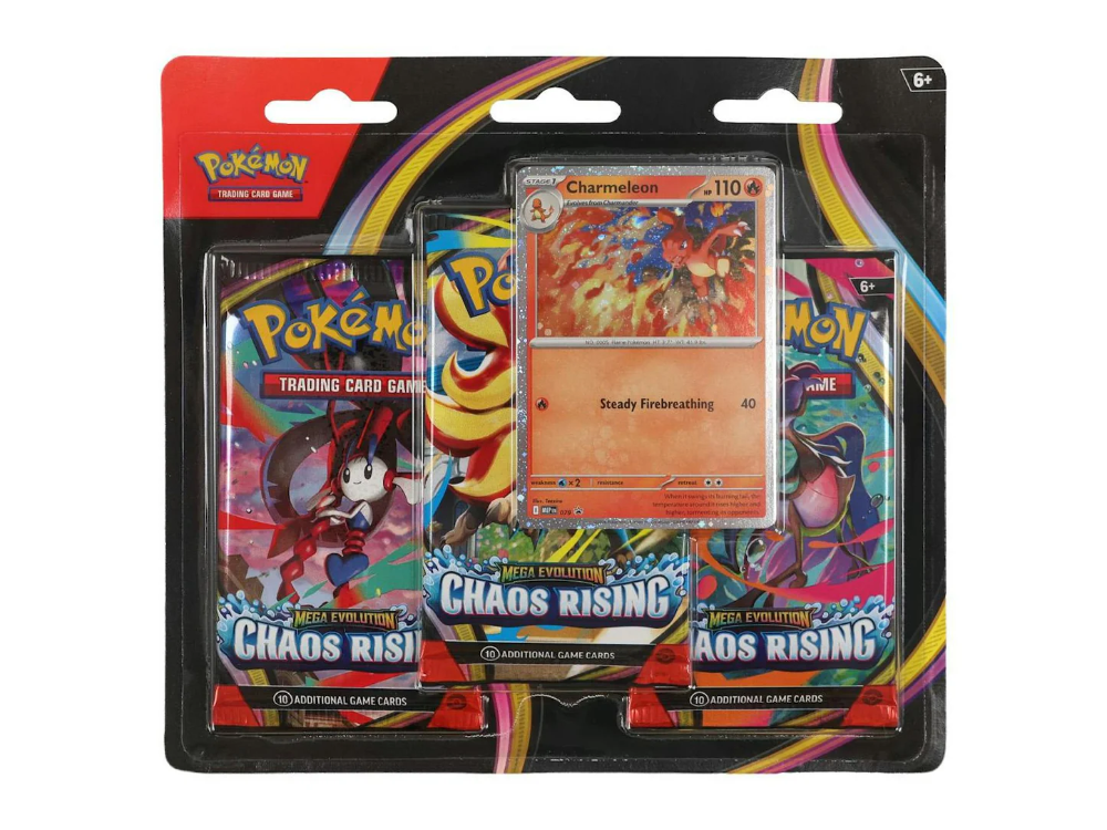 Three Booster Blister Chaos Rising