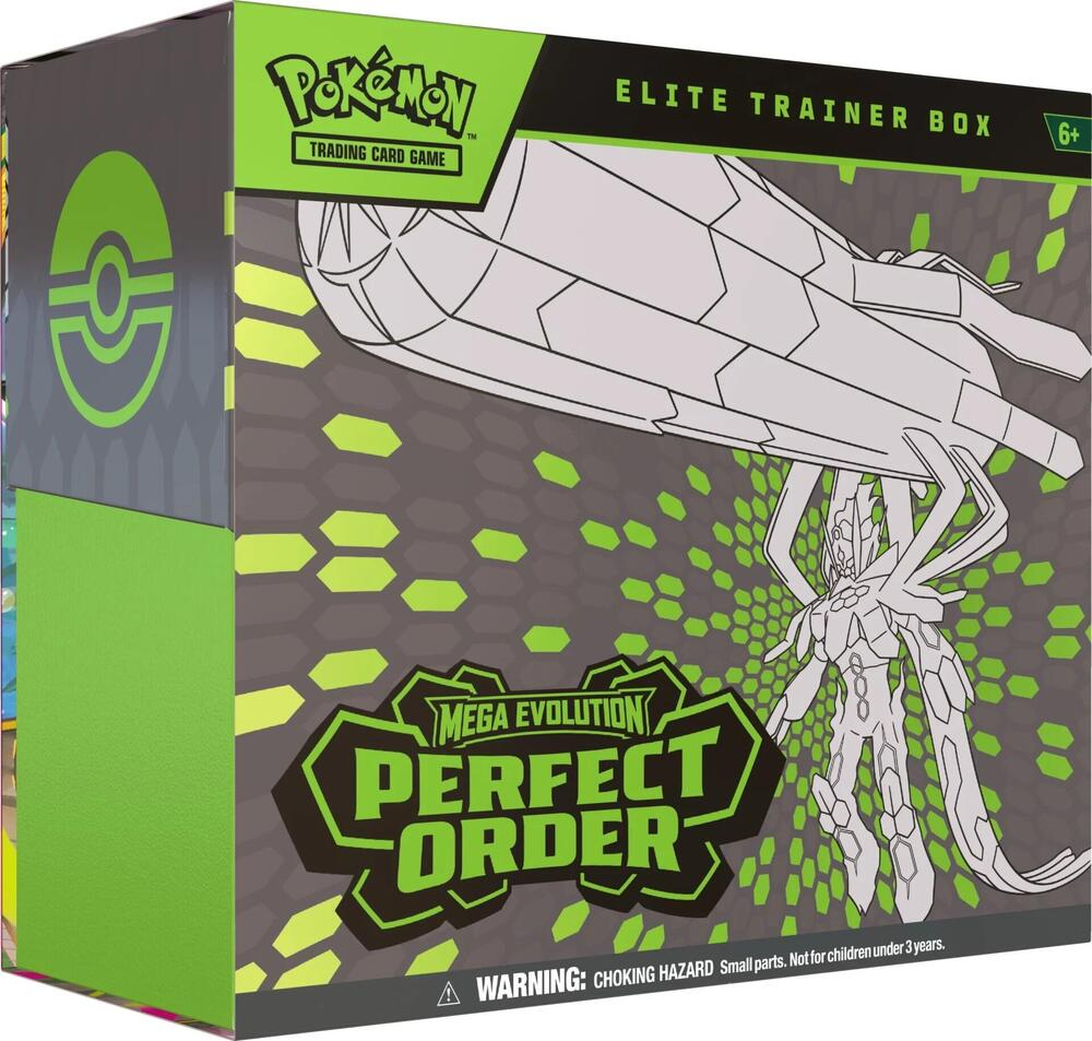 Pokémon TCG: Perfect Order Elite Trainer Box PIEZA - INGLÉS