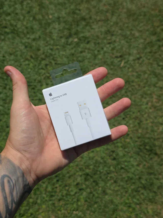 CABLE USB-A A LIGHTNING 1M