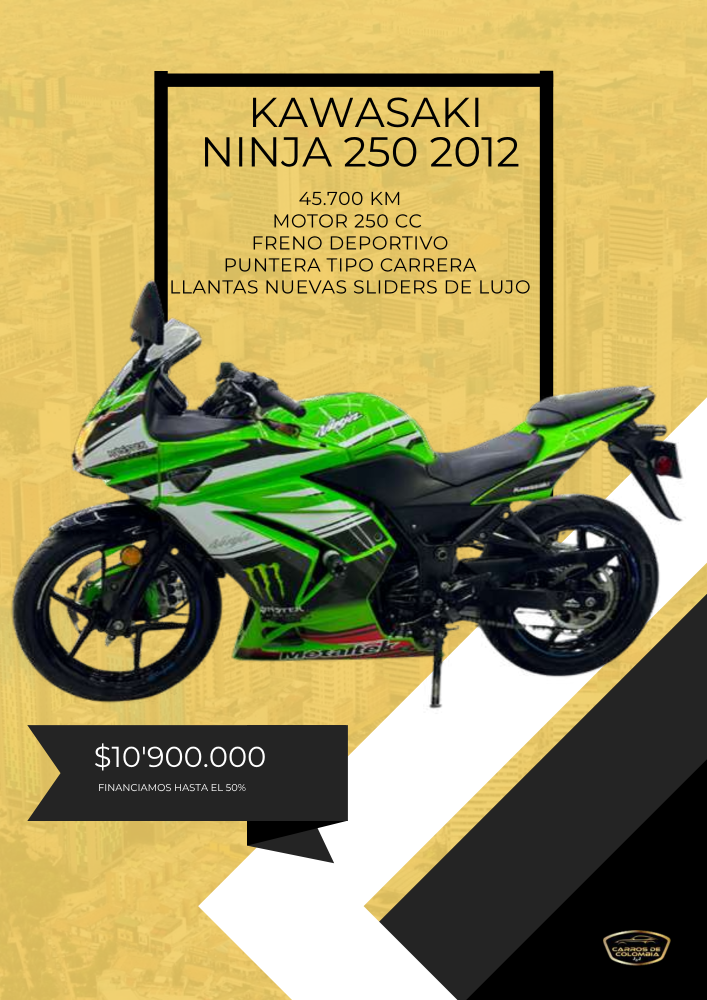 KAWASAKI NINJA 250 2012
