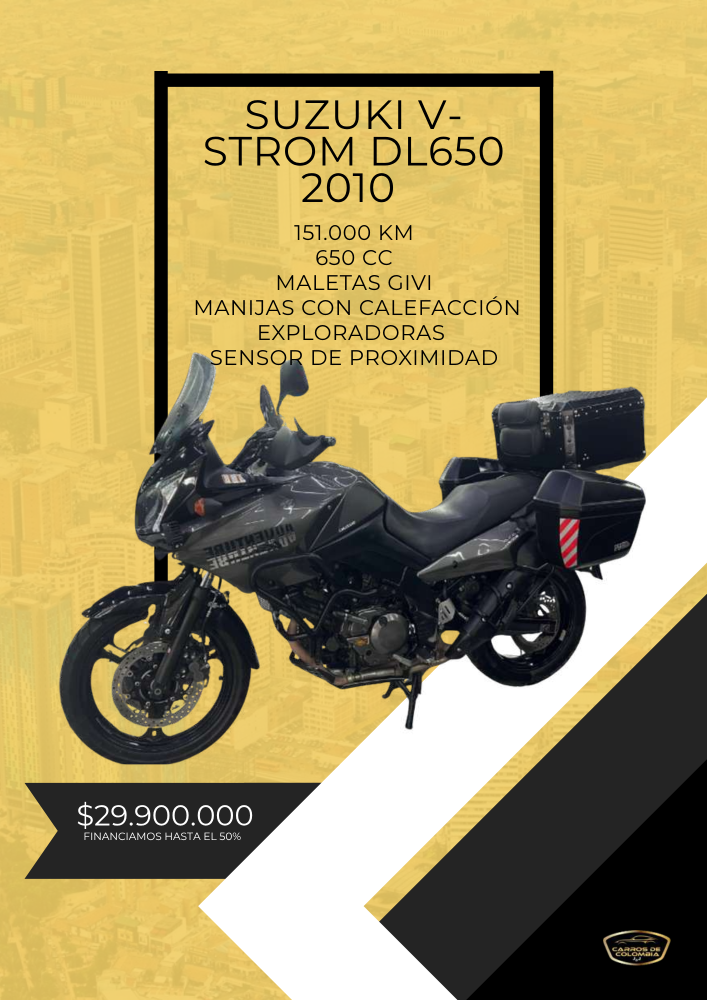 SUZUKI VSTROM DL650 2010