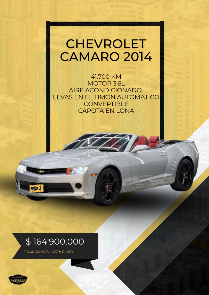 CHEVROLET CAMARO 2014