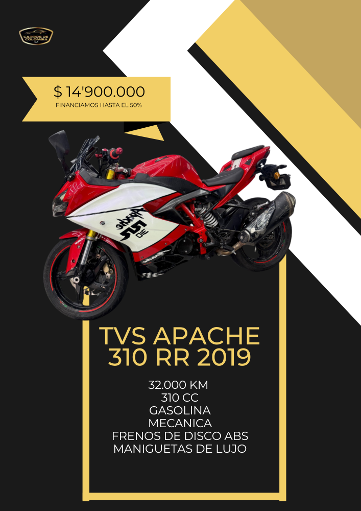 TVS APACHE 310 RR 2019