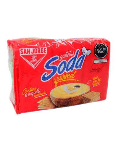 GALLETA SODA PARA COMIDA