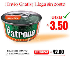 ATUN FILETE BONITO PATRONA