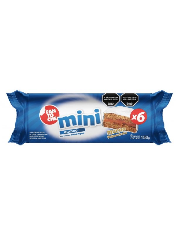 ALFAJOR FANTOCHE X 6 BLANCO