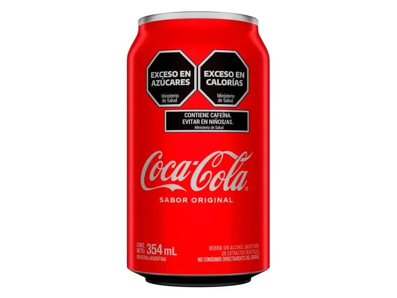 COCA COLA LATA X 354ML (pack x 6)
