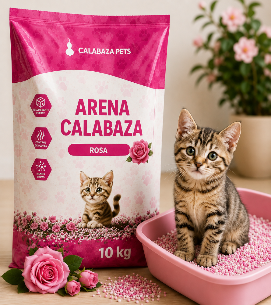 Arena Calabaza Rosa 10 kg