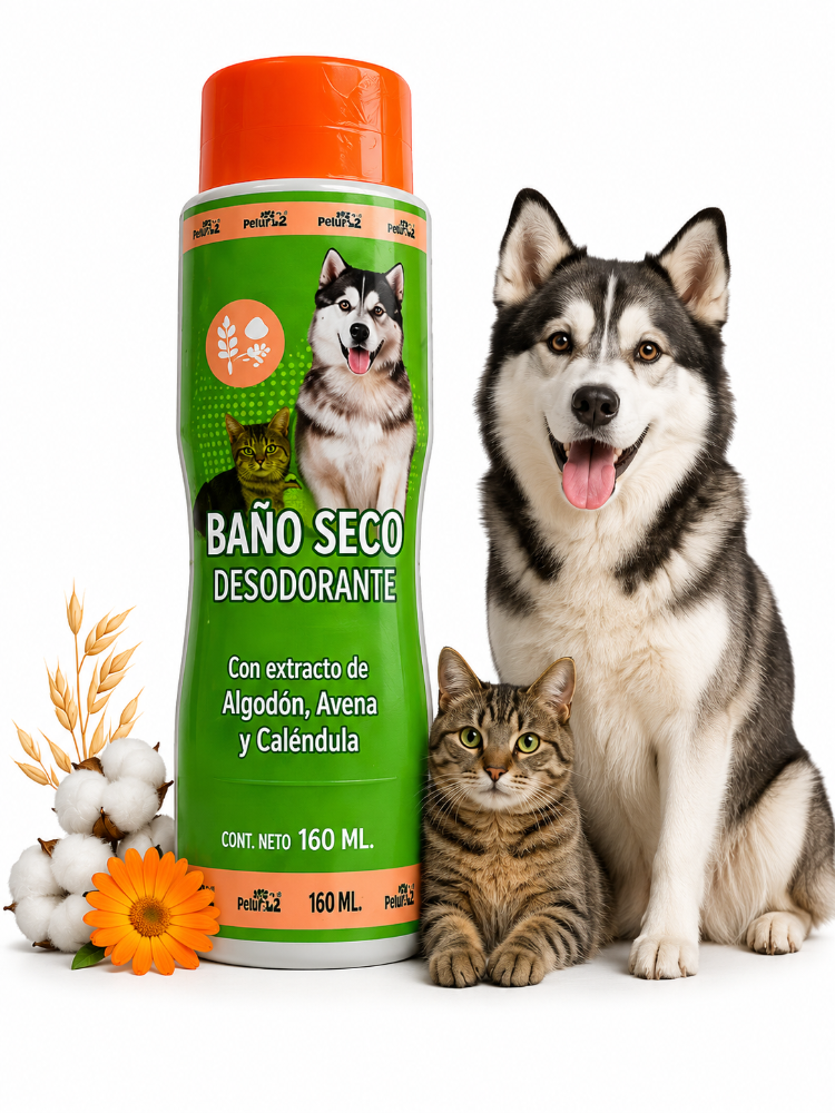 Frasco Baño seco Pelu2 Desodorante