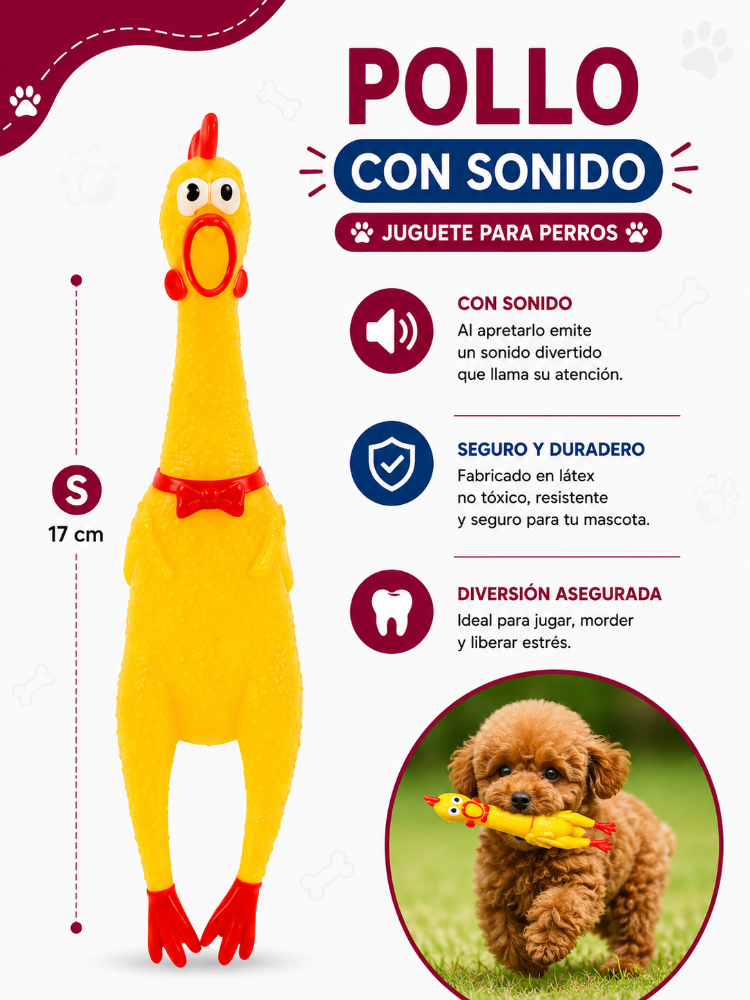 Pollo con Sonido S