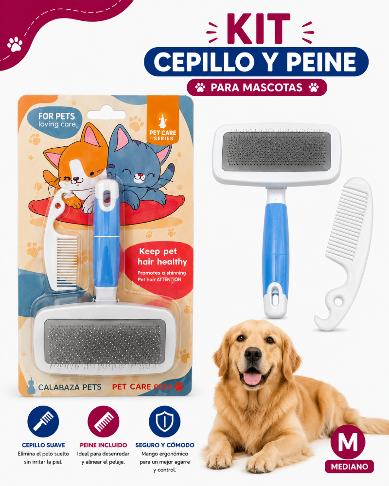 Kit Cepillo y Peine M