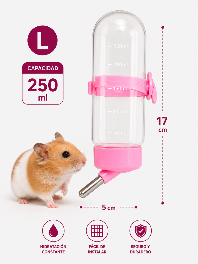 Bebedero Básico para Hamster L