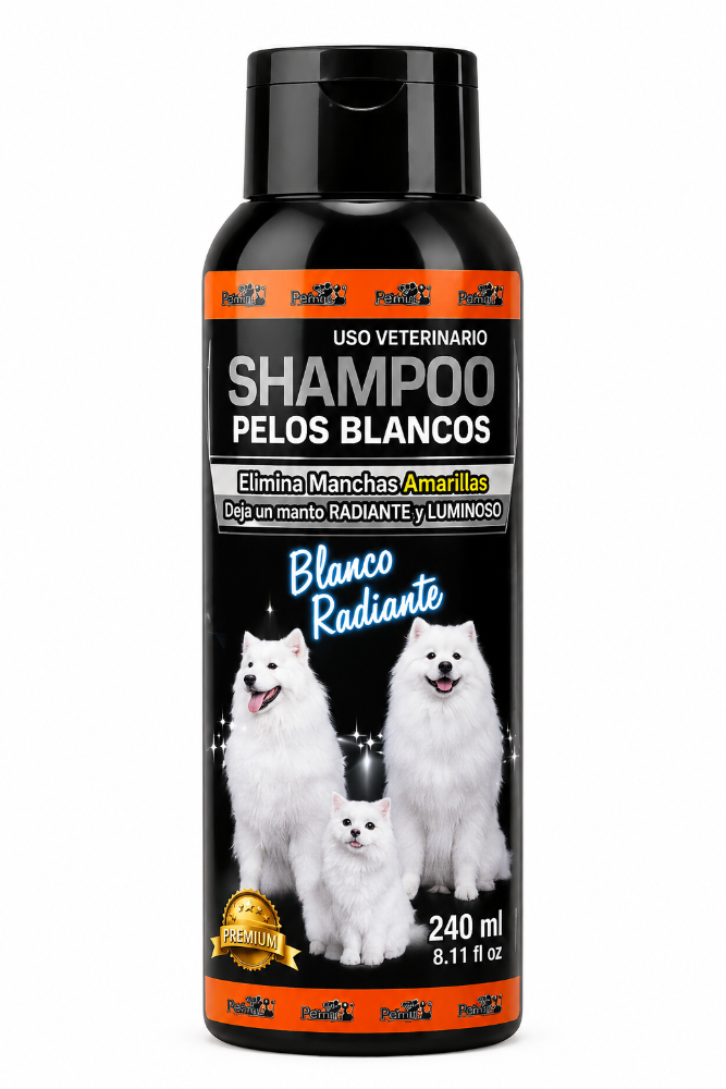 Frasco Shampoo Pelu2 Pelos Blancos