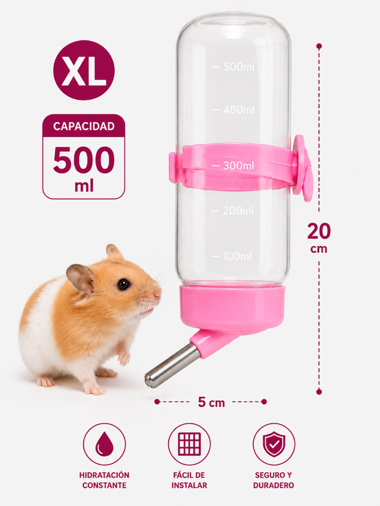 Bebedero Básico para Hamster XL
