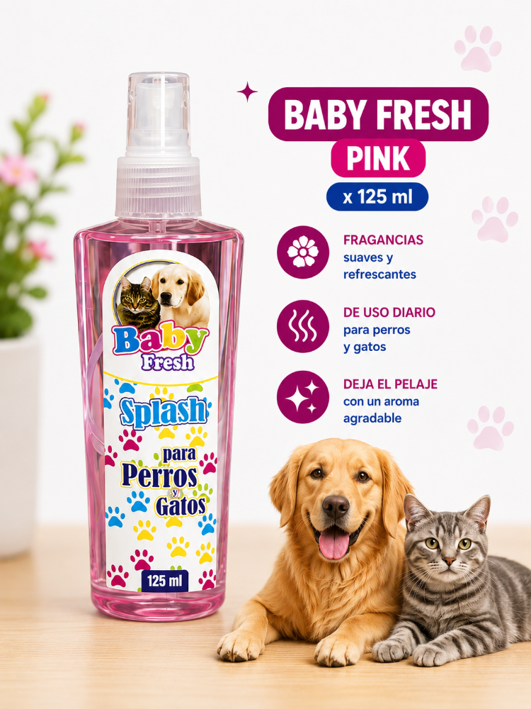 Loción Refrescante Baby Fresh Pink
