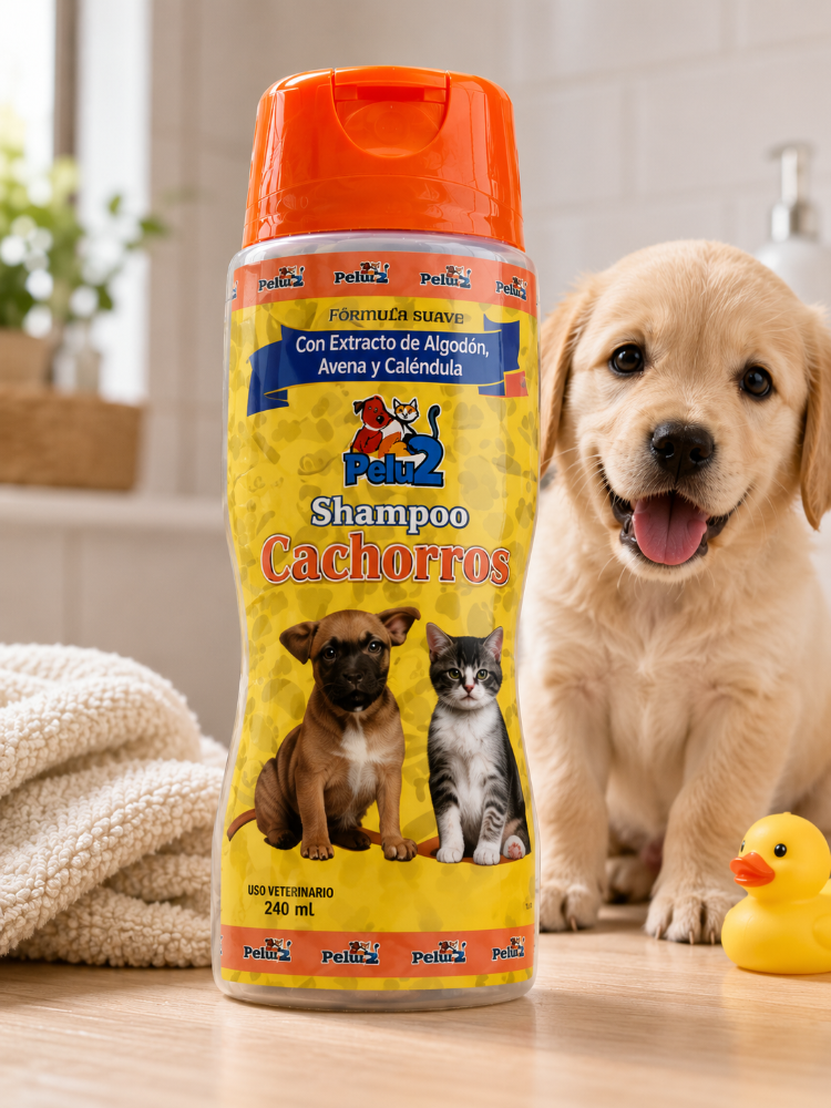 Frasco Shampoo pelu2 Cachorro