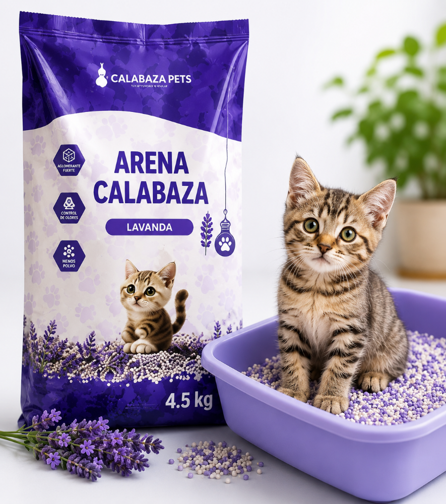 Arena Calabaza Lavanda 4.5 kg