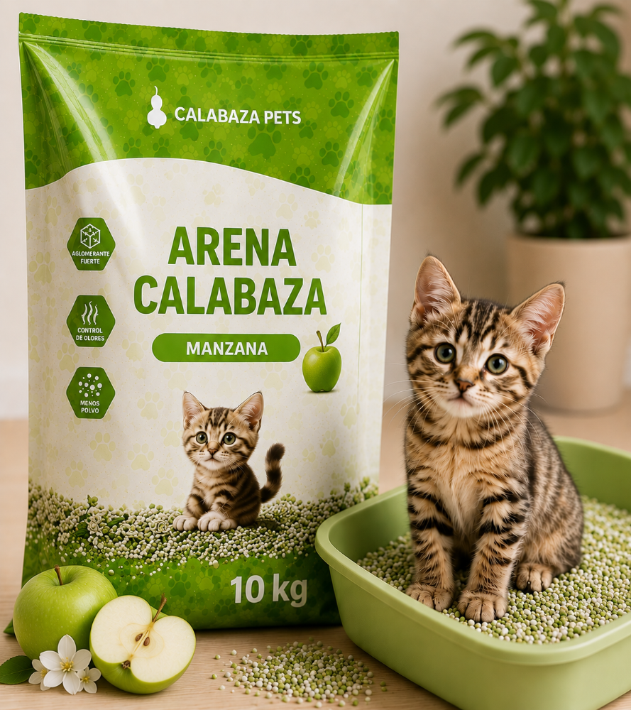 Arena Calabaza Manzana 10 kg