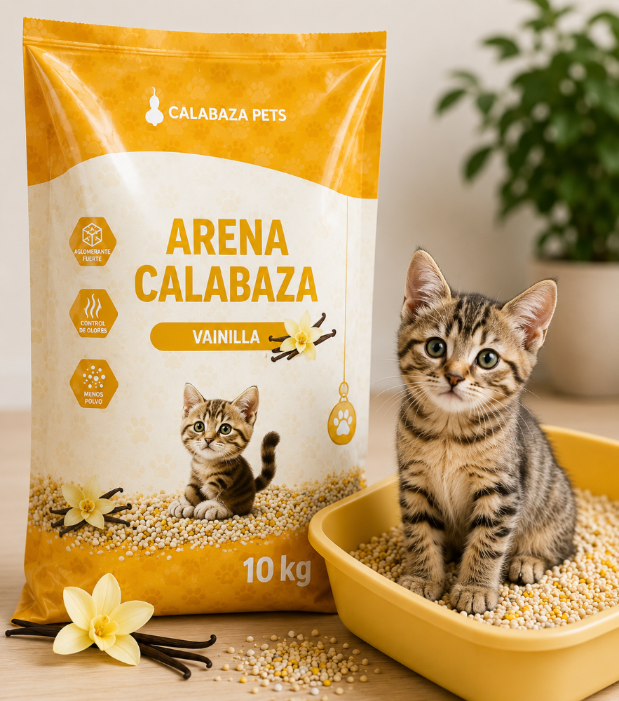 Arena Calabaza Vainilla 10 kg