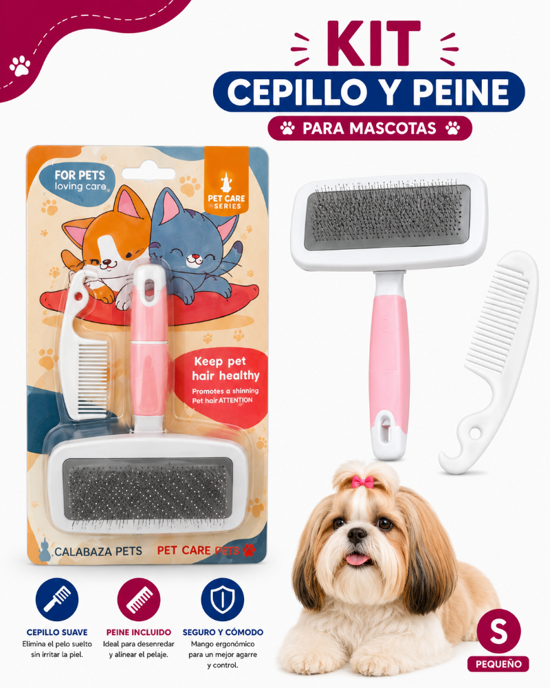 Kit Cepillo y Peine S