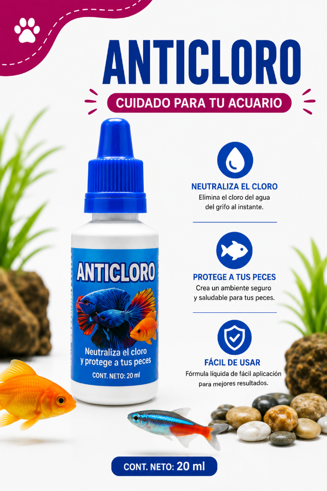 Anticloro peces